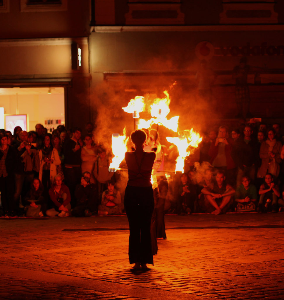 Feuershow - Bamberg zaubert 2016