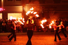 Straßenkunst - Feuershow - BAmberg zaubert - Straßenkunstfestival