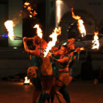 Feuershow Funkshow aus Wien Österreich Feuershow Showkünstler in Österreich Feuerkünstler